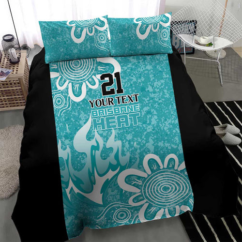 Brisbane Heat Custom Bedding Set Minimalism Aboriginal