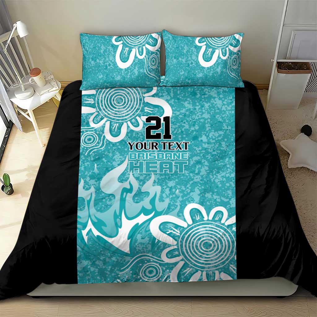 Brisbane Heat Custom Bedding Set Minimalism Aboriginal