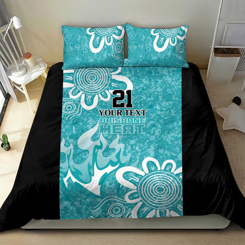 Brisbane Heat Custom Bedding Set Minimalism Aboriginal