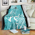 Brisbane Heat Custom Blanket Minimalism Aboriginal