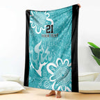 Brisbane Heat Custom Blanket Minimalism Aboriginal