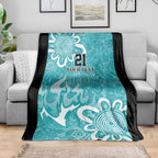 Brisbane Heat Custom Blanket Minimalism Aboriginal