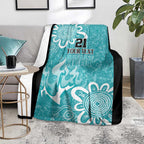 Brisbane Heat Custom Blanket Minimalism Aboriginal