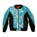 Brisbane Heat Custom Bomber Jacket Minimalism Aboriginal