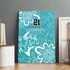 Brisbane Heat Custom Canvas Wall Art Minimalism Aboriginal