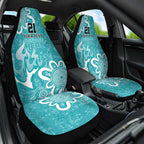Brisbane Heat Custom Car Seat Cover Minimalism Aboriginal