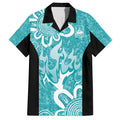 Brisbane Heat Custom Family Matching Off Shoulder Short Dress and Hawaiian Shirt Minimalism Aboriginal