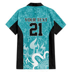 Brisbane Heat Custom Hawaiian Shirt Minimalism Aboriginal