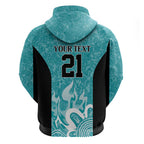 Brisbane Heat Custom Hoodie Minimalism Aboriginal