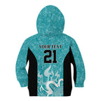 Brisbane Heat Custom Kid Hoodie Minimalism Aboriginal