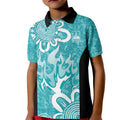 Brisbane Heat Custom Kid Polo Shirt Minimalism Aboriginal
