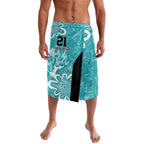 Brisbane Heat Custom Lavalava Minimalism Aboriginal