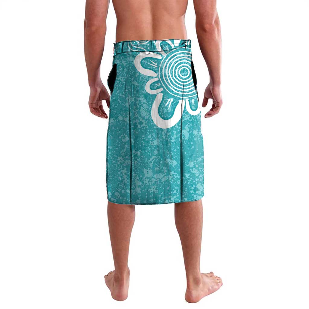 Brisbane Heat Custom Lavalava Minimalism Aboriginal