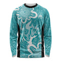 Brisbane Heat Custom Long Sleeve Shirt Minimalism Aboriginal