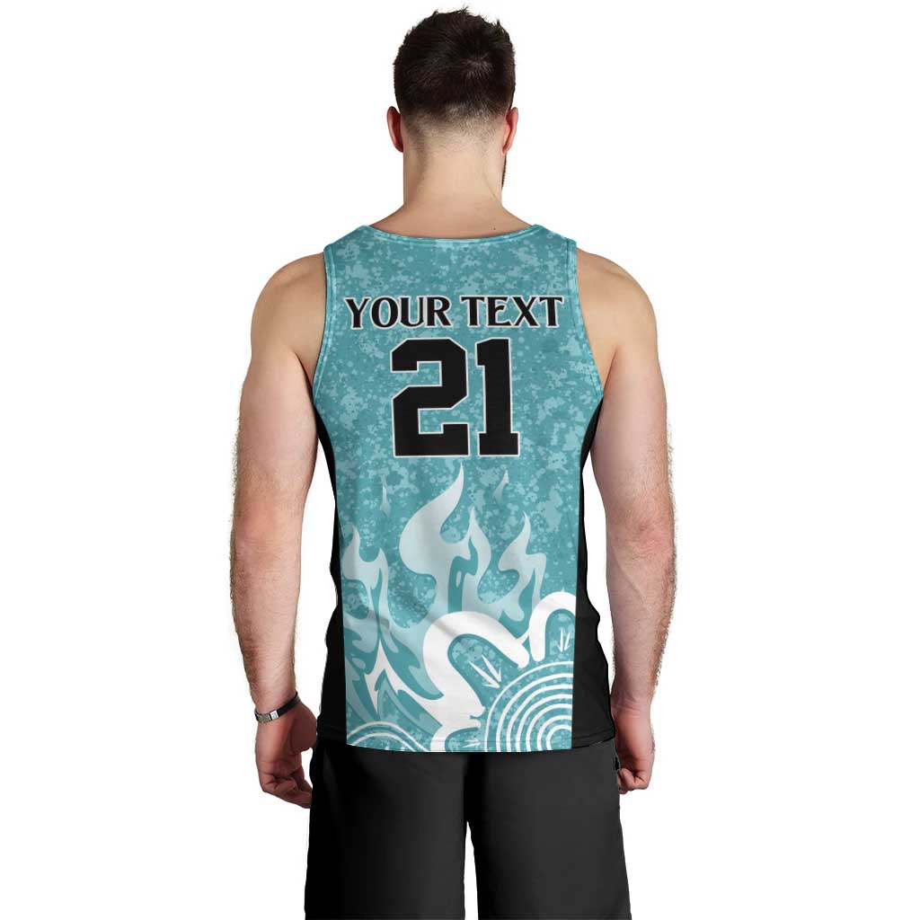 Brisbane Heat Custom Men Tank Top Minimalism Aboriginal