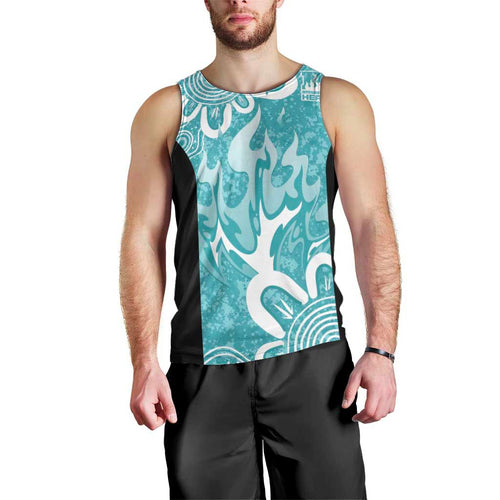 Brisbane Heat Custom Men Tank Top Minimalism Aboriginal