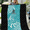 Brisbane Heat Custom Quilt Minimalism Aboriginal