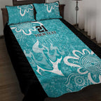 Brisbane Heat Custom Quilt Bed Set Minimalism Aboriginal