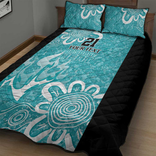 Brisbane Heat Custom Quilt Bed Set Minimalism Aboriginal
