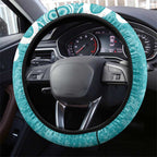 Brisbane Heat Steering Wheel Cover Minimalism Aboriginal