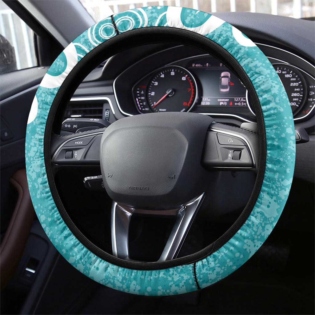 Brisbane Heat Steering Wheel Cover Minimalism Aboriginal