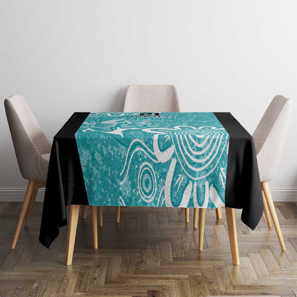 Brisbane Heat Custom Tablecloth Minimalism Aboriginal