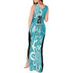 Brisbane Heat Custom Tank Maxi Dress Minimalism Aboriginal