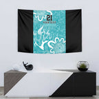 Brisbane Heat Custom Tapestry Minimalism Aboriginal