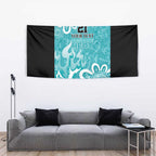 Brisbane Heat Custom Tapestry Minimalism Aboriginal