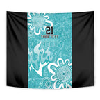 Brisbane Heat Custom Tapestry Minimalism Aboriginal