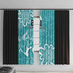 Brisbane Heat Custom Window Curtain Minimalism Aboriginal