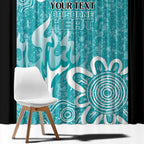Brisbane Heat Custom Window Curtain Minimalism Aboriginal