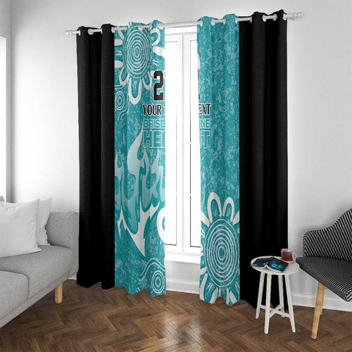 Brisbane Heat Custom Window Curtain Minimalism Aboriginal