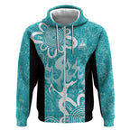 Brisbane Heat Custom Zip Hoodie Minimalism Aboriginal