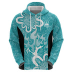 Brisbane Heat Custom Zip Hoodie Minimalism Aboriginal