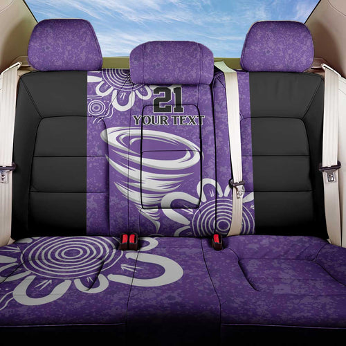 Hobart Hurricanes Custom Back Car Seat Cover Minimalism Aboriginal