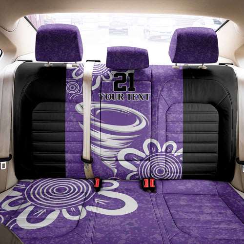 Hobart Hurricanes Custom Back Car Seat Cover Minimalism Aboriginal