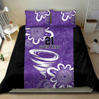 Hobart Hurricanes Custom Bedding Set Minimalism Aboriginal