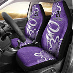 Hobart Hurricanes Custom Car Seat Cover Minimalism Aboriginal