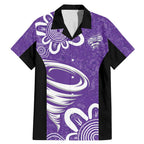 Hobart Hurricanes Custom Family Matching Mermaid Dress and Hawaiian Shirt Minimalism Aboriginal