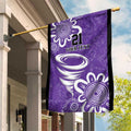 Hobart Hurricanes Custom Garden Flag Minimalism Aboriginal