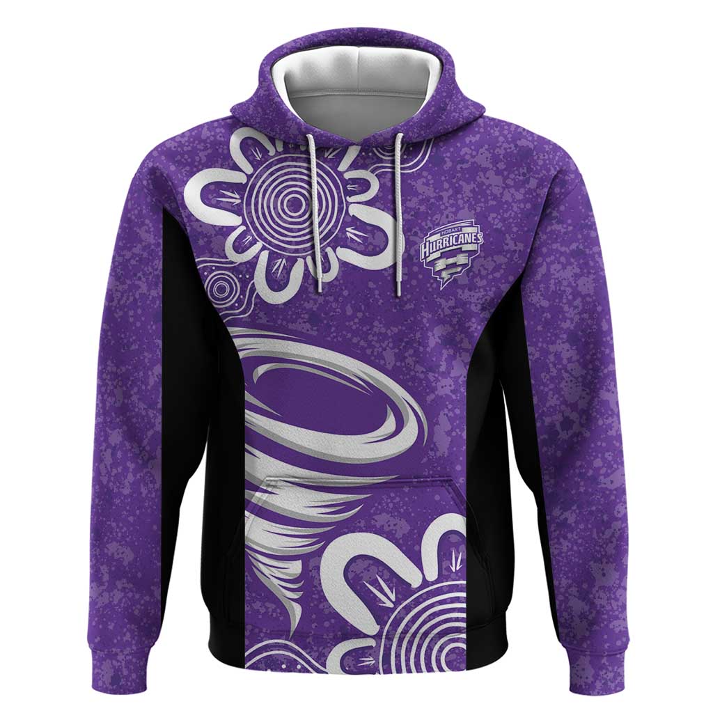 Hobart Hurricanes Custom Hoodie Minimalism Aboriginal