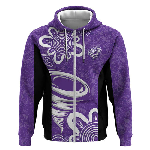 Hobart Hurricanes Custom Hoodie Minimalism Aboriginal