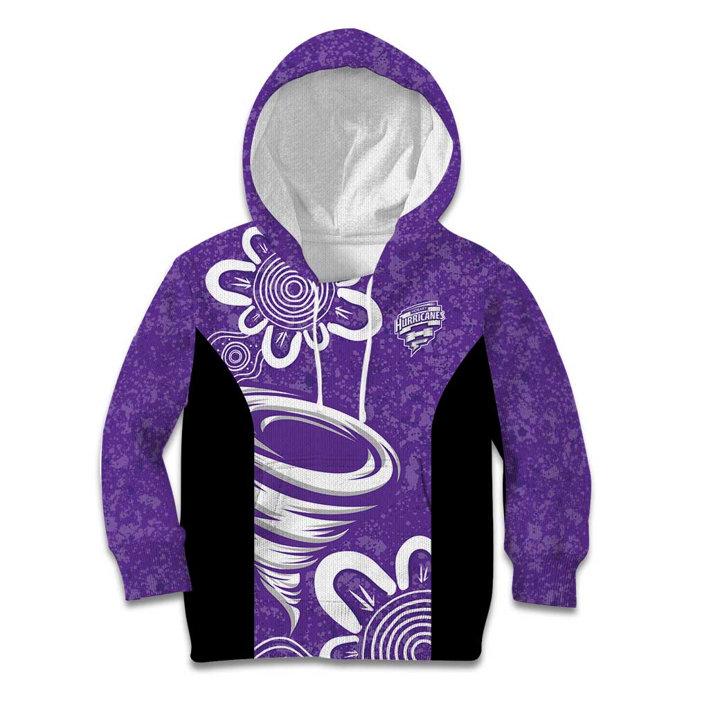 Hobart Hurricanes Custom Kid Hoodie Minimalism Aboriginal