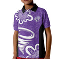 Hobart Hurricanes Custom Kid Polo Shirt Minimalism Aboriginal