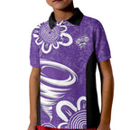 Hobart Hurricanes Custom Kid Polo Shirt Minimalism Aboriginal