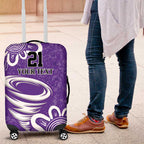 Hobart Hurricanes Custom Luggage Cover Minimalism Aboriginal