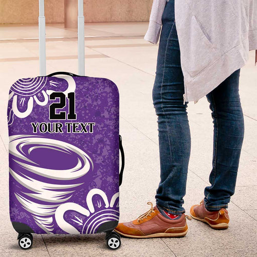 Hobart Hurricanes Custom Luggage Cover Minimalism Aboriginal