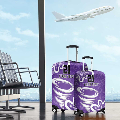 Hobart Hurricanes Custom Luggage Cover Minimalism Aboriginal