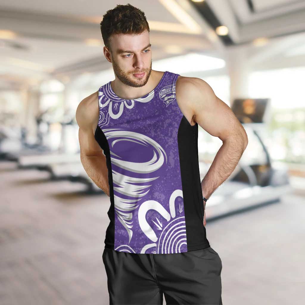 Hobart Hurricanes Custom Men Tank Top Minimalism Aboriginal